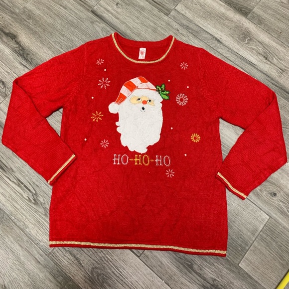 Ugly Christmas Sweater Santa - Picture 4 of 9